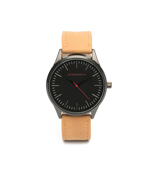 Urban Oversized Tan & Black Watch