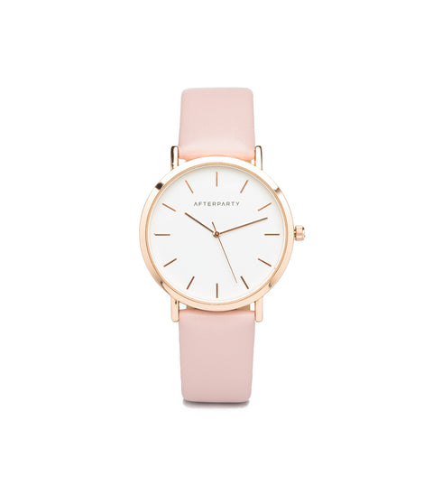 Marshmallow Pink Rose Gold Watch