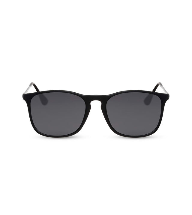 Classic All Black Sunglasses in Matte Black