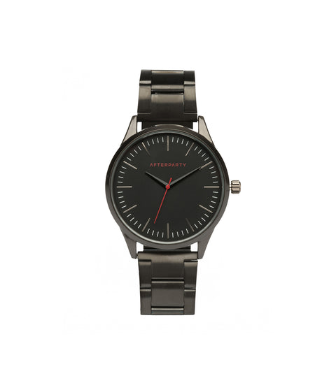 Urban Oversized Black Bracelet Watch