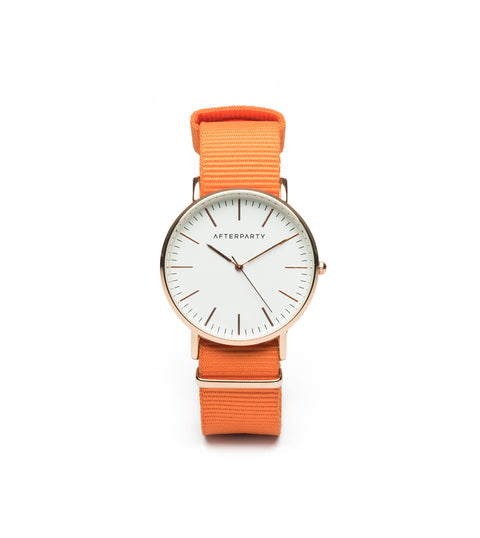  Urban Orange Nylon Watch