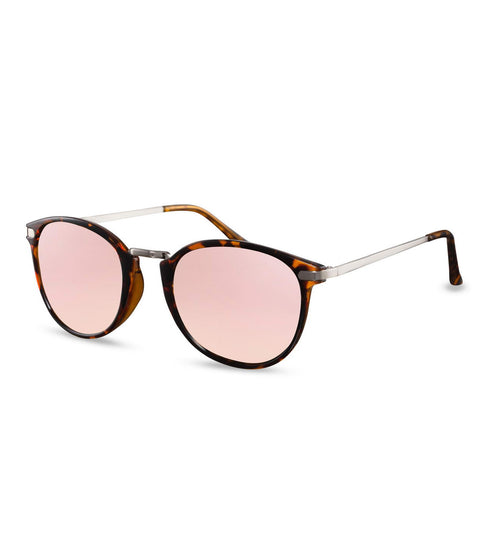 Flash Mirror Pink and Tortoiseshell Sunglasses