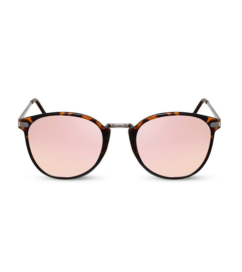 Flash Mirror Pink and Tortoiseshell Sunglasses