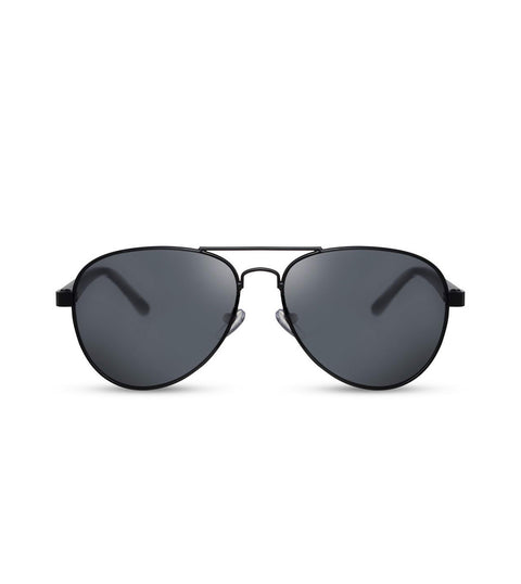 Black on Black Classic Aviator Sunglasses