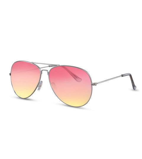 Aviator Sunglasses With Summer Fade Lens