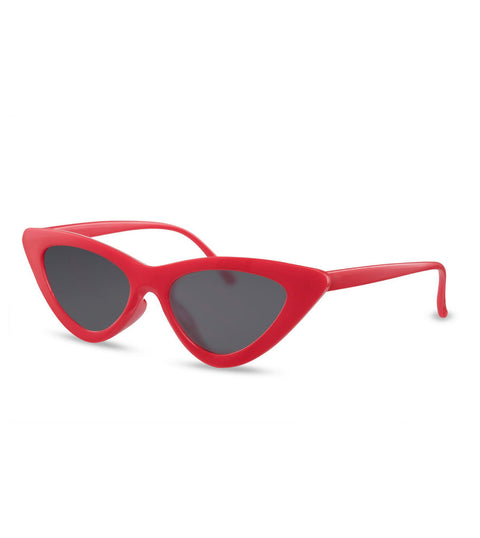 Cat Eye Sunglasses in Red