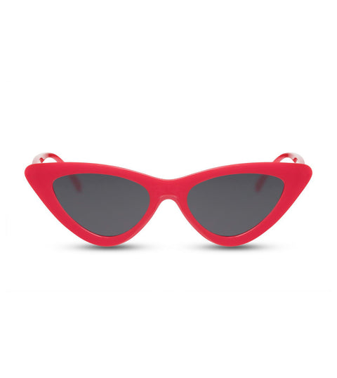 Cat Eye Sunglasses in Red